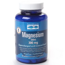 TRACE MINERALS RESEARCH 鎂 300 毫克片劑, 60顆, 1罐