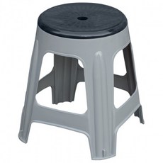 국산 회전 의자 회색 간이 보조 플라스틱 야외 행사 파라솔 편의점 학교 포장마차 포차, 1개