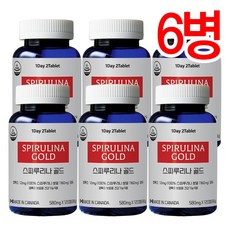 통라이프 Canada 캐나다 정품--스피루리나골드 100%-6병