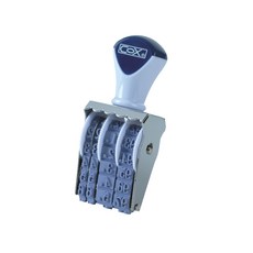 三燕 COX 歐文/英文 日期印章 (台灣製), 3號字歐文日付印