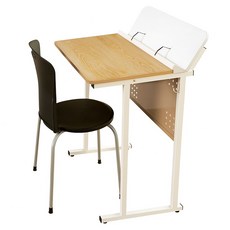 학원 책상 의자 학원용책걸상 1인 학교 강의실, 책상 단품