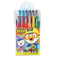 지구화학)뽀로로 미니 샤프식색연필 12색 all+576Bl