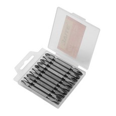 65mm 양면 십자 드라이버 비트날 10p세트 드릴비트, 본품(배터리없음), 1개