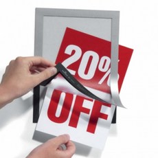 벽부착 자석 안내문 알림판 액자 게시판