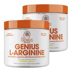 The Genius Brand 蛋白質保健食品 檸檬味, 2個, 241克