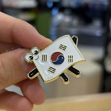크록스 지비츠 골드 케릭터 태극기 10018160_DJ