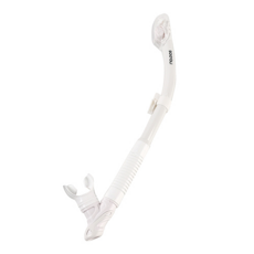 수올리 드라이탑 물유입 방지 스노클 단품 스노쿨링 수중 해루질 물놀이 스노쿨 장비, 화이트