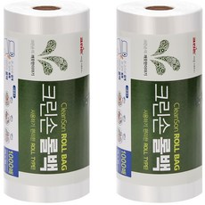크린손 위생롤백 소형 25 x 35cm 1000매 1~3개, 소(S), 1000개입, 2개
