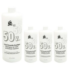 Super Star 크림 페록사이드 디벨로퍼 50 볼륨, 4개, 946ml