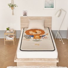 한일의료기 프리미엄 보듬 방수 탄소매트, 용감한사자, 싱글