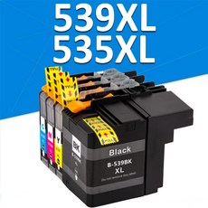 益繪 Brother LC 539XL LC 535XL 全新墨水匣 J200 J105 J100, 1個, 1套4色
