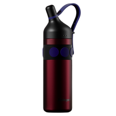 스타플러스 레트로 스타일 보온병, 버건디 + 블랙, 1개, 720ml