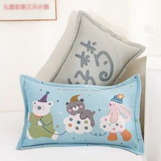 兒童純棉卡通枕套，柔軟吸汗，適合學生與居家使用, 女孩和狗,【40*60cm/單條裝】A類純棉加厚枕, 女孩和狗
