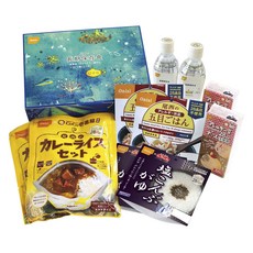Onisi Foods 尾西的戶外旅行緊急長期保存食品組 一日3餐2人份, 1組