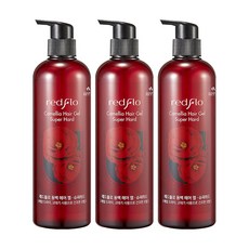 레드플로 꽃을든남자 동백 헤어젤 슈퍼하드, 3개, 500ml