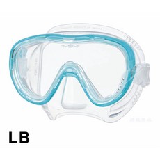 TUSA 游龍潛水 TINA M-1002 透明矽膠 潛水面鏡 單面鏡, LB