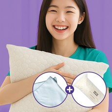 딥자 메모리폼 경추베개 옆으로자는 목디스크 일자목 거북목 낮은베개, 메모리폼 베개+냉감커버+충전제, 1개