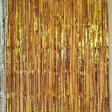 빗방울 커튼 생일 장식 리본 파티 배경 벽장식 웨딩룸 화려한 스트립, 1개, 5. 황금비커튼 높이와 폭 2M X 1M
