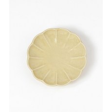 국화 관통 작은 접시 635136 - 옐로우, free