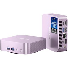 GEEKOM AMD Ryzen 7 6800H 16GB DDR5 RAM 업그레이드 가능 LPDDR 아님 1TB PCIe 4 0 SSD USB4 / 8K / Wi-Fi 6E, Aurora Edition