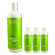 BWC 로즈마리 민트 티트리 샴푸, 59ml, 4개