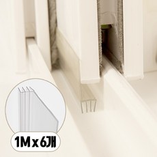 투명 창문 바람막이 1M, 6개