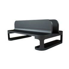 노마드캣 노트북 수직 거치대, 블랙, 1개