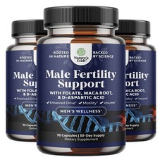 NaturesCraft 男性生育支持膠囊, 3個, 90顆