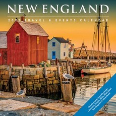 (영문도서)New England 2026 12 X 12 Wall Calendar Spiral, Willow Creek Press Calendars, English, 9781549252150