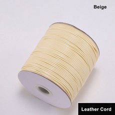 1/1.5mm 칠 로프 실 끈 왁스 코드 용품 보석 꼬임 만들기 면 10m 가죽 팔찌 구슬 2mm 마크라메 공예, 1개, 21 beige