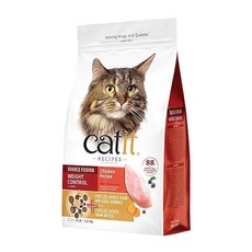 catit 嘿卡堤 三鮮凍乾糧 體重控制 貓, 雞肉, 1.8kg, 1袋