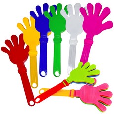 응원짝짝이 대형 색상선택 응원용 도구 클래퍼 손바닥 체육대회, 옐로우