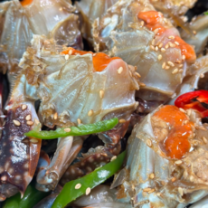 바다한술 연평도 알배기 암꽃게 간장게장 국내산, 1kg, 1개