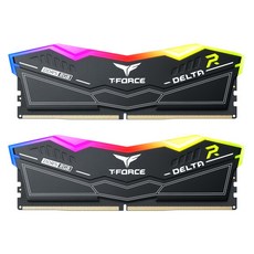 TeamGroup T-Force DDR5-6000 CL38 DELTA RGB 블랙 패키지 (64GB(32Gx2))