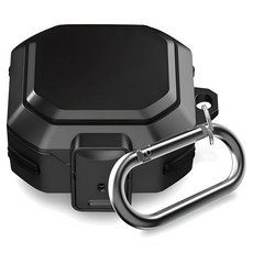 GOOSPERY 防遺失防撞硬殼耳機保護套, Galaxy Buds FE / Buds2 Pro / Buds2 / Buds Pro / Buds Live, 黑色