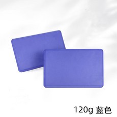 瑜伽磚 舞蹈泡沫磚塊 瑜珈枕頭 壓腿瑜伽磚 健身 兒童成人跳舞專用 瑜伽輔助用具, 1個, 瑜珈磚-120g藍色