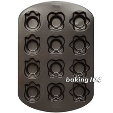 Wilton 惠爾通 多連杯子蛋糕模 不沾蛋糕烤模 翻糖蛋糕模 WT2105-0592, 1個