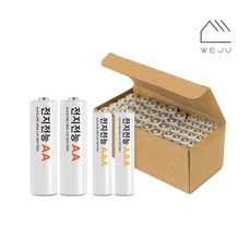 [위주]전지전능 알카라인 건전지 AA+AAA (혼합), 1개, 48개입