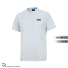 라이더 2026RC-8 코튼라이크 공용 반팔티 배드민턴 피클볼 탁구 스포츠웨어