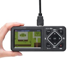 산와다이렉트 비디오 캡처 캡처 보드 PC 없이 HDMI/RCA 입력 1080p60 마이크 입력 Switch/PS5/PS4/Xbox/Wiiu対応 게임 실황 생방송 라이브 스트리밍 V