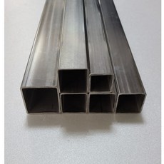 스텐(304)사각파이프 1.5T 절단(길이 10cm-3M 두께 1.5mm), 1개
