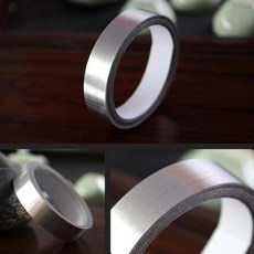 50미터 금색 자착 방수 벽 테이프 타일 미봉 부착 가구 장식, 실버 -0.5CM, 1개