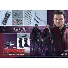 野獸國 Hot Toys MMS289 復仇者聯盟 鷹眼 1/6比例收藏模型, 1個, 缺件
