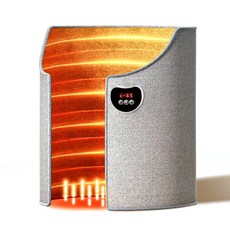 우스틴스 서라운드 파티션히터 접이식 히팅패드 발난로 그레이, 회색