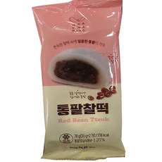 화과방 통팥찰떡, 1개, 70g