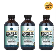 2+1 어메이징허브 블랙시드 오일 혼합물 호박씨 오일 함유 240ml, 3개