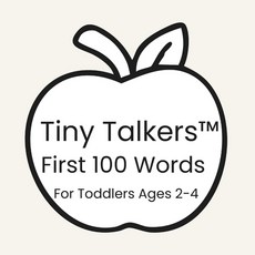 (영문도서)Tiny Talkers(TM): First 100 Words Paperback, Independently Published, English, 9798244713305