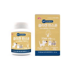 38.5 강아지 고양이 피부피모영양제 콜라겐한스푼, 3개
