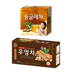 담터 둥굴레차 100T + 송원 우엉차 100T (200T), 120g