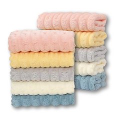 1+1 프리미엄 5매입 깔끔행주 극세사 다용도 행주 판촉 빨아쓰는 요술행주, 1개